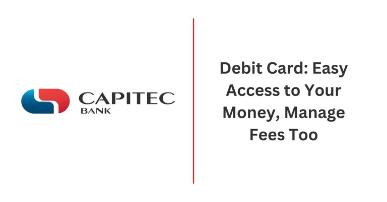 Debit Card Easy Access to Your Money, Manage Fees Too