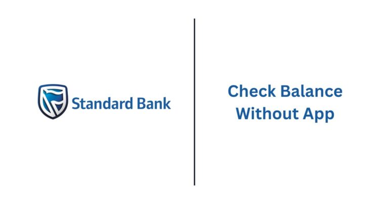 how to check your standard bank balance without the app