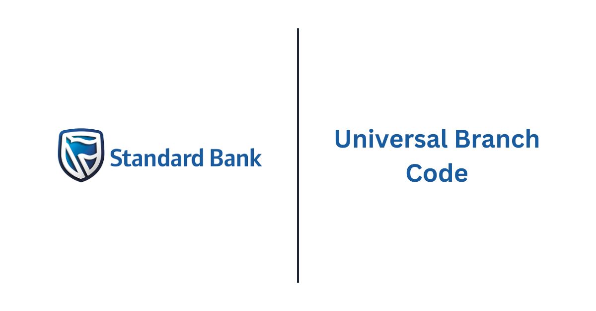 Standard Bank Universal Branch Code