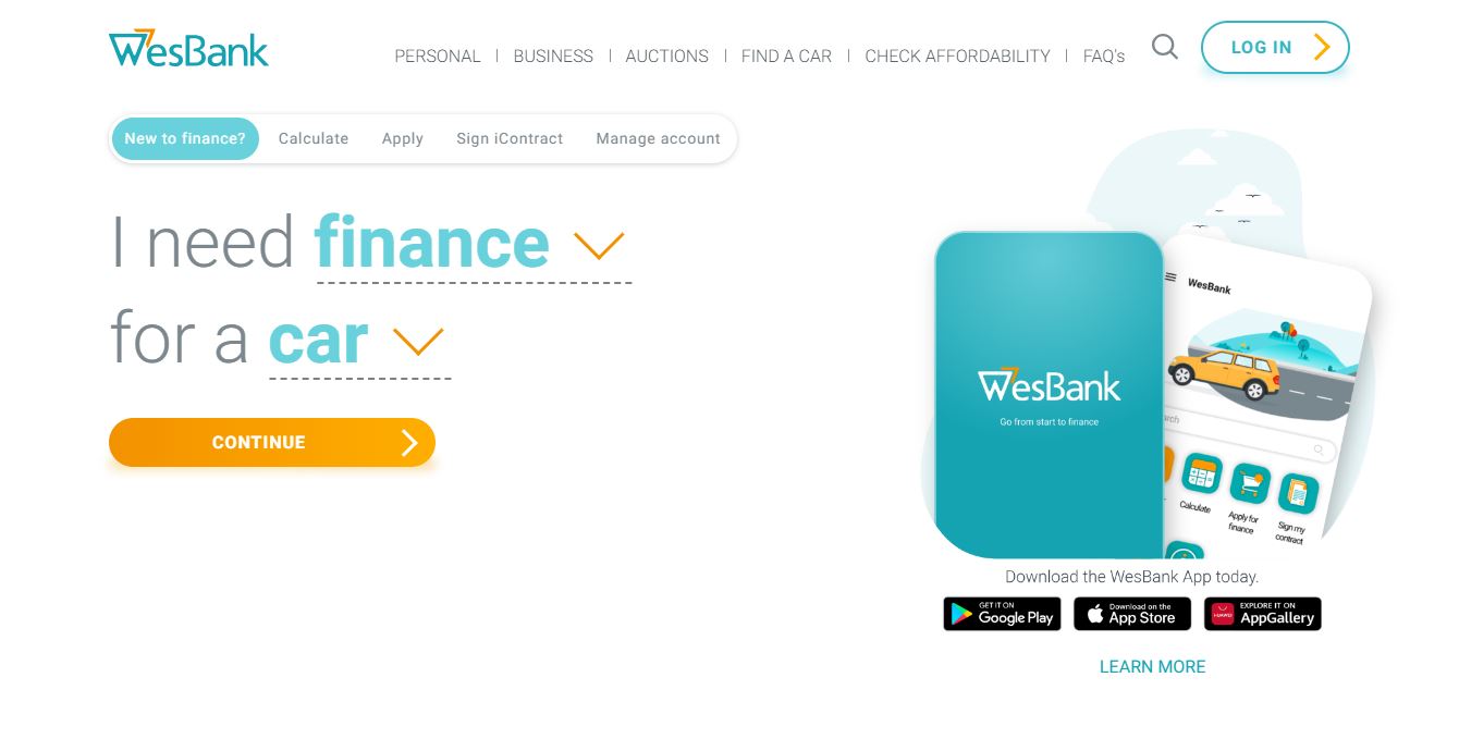 WesBank Vehicle Finance